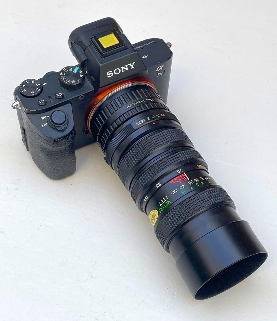 Vivitar 70-150mm f3.8 M42 Close focus met issue, zie foto's, Ophalen of Verzenden, 1960 tot 1980, Lens of Lenzen