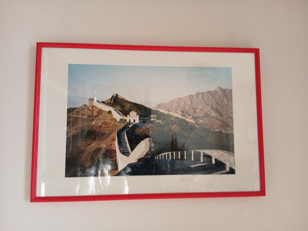 Fotokunst: De Chinese Muur - 42x62cm, Ophalen of Verzenden