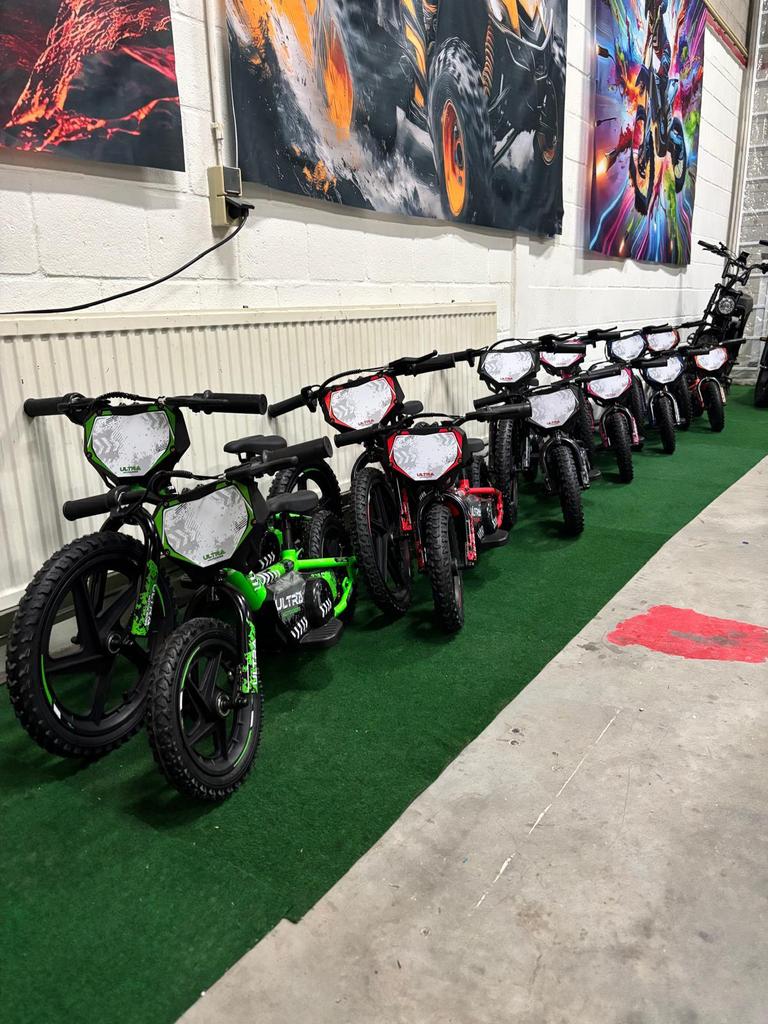 Nieuw Balance Bike Elektrische Loopfiets 12+16inch 200/250w, Dr.Nolenslaan 157E 6136GM Sittard, Loopfiets, Nieuw, Ophalen of Verzenden