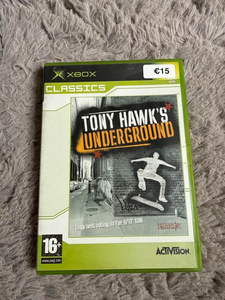 Tony Hawk's Underground - Xbox Original, Gebruikt, 1 speler, Eén computer, Ophalen of Verzenden