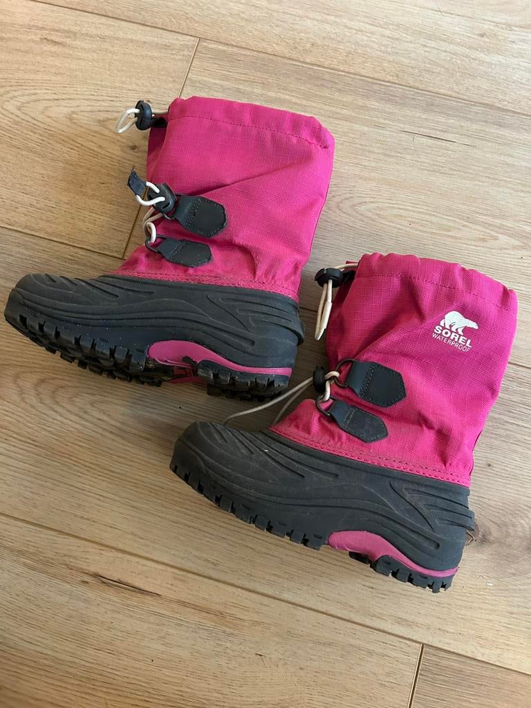 Sneeuwlaarzen / snowboots Sorel mt. 30 2/3, Ophalen, Gebruikt, Meisje, Laarzen