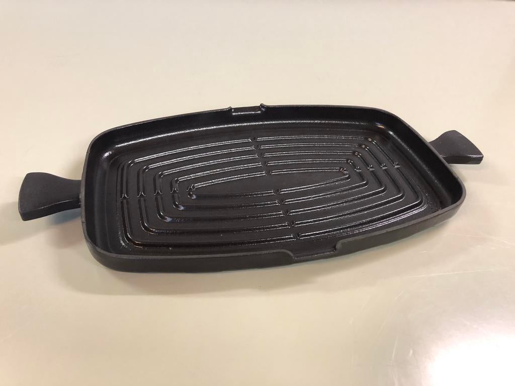 Lagostina Grillpan NIEUW!, Ophalen of Verzenden, Zo goed als nieuw, Gietijzer, Koekenpan of Braadpan