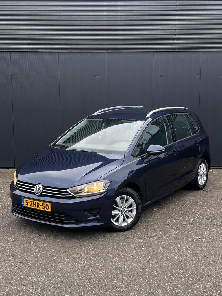 Volkswagen Golf Sportsvan 1.6 TDI / MOTOR + GEARBOX 100%, Voorwielaandrijving, Stof, 4 cilinders, Blauw