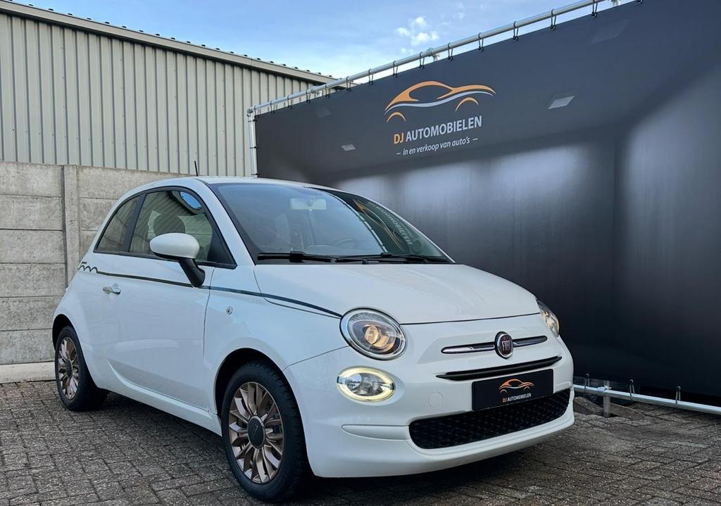 Fiat 500 automaat, Auto's, Stof, 913 kg, Wit, Bedrijf