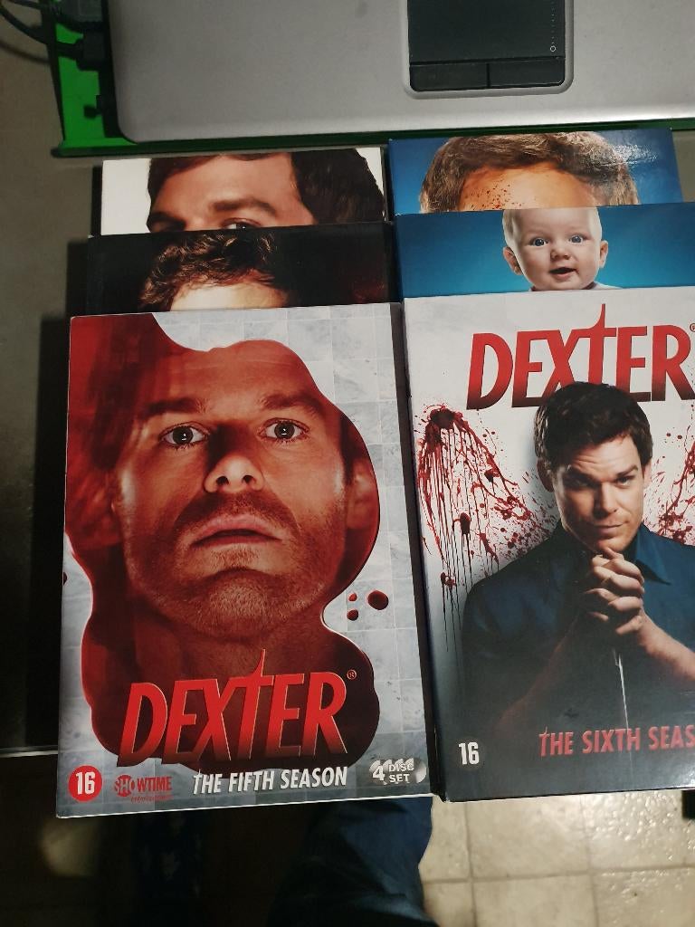 Dexter seizoen 1 tot en met 6 6x DVD Box, Cd's en Dvd's, Dvd's | Tv en Series, Vanaf 12 jaar, Ophalen, Zo goed als nieuw, Actie en Avontuur
