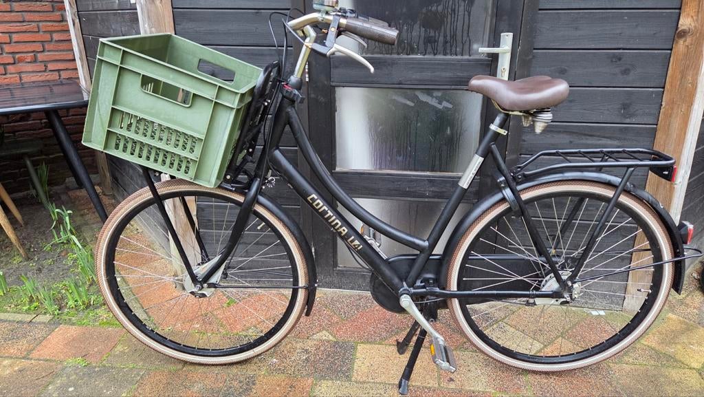 Cortina U4 damesfiets framehoogte 61cm, Fietsen en Brommers, Fietsen | Dames | Omafietsen, Ophalen, Versnellingen, 56 cm of meer