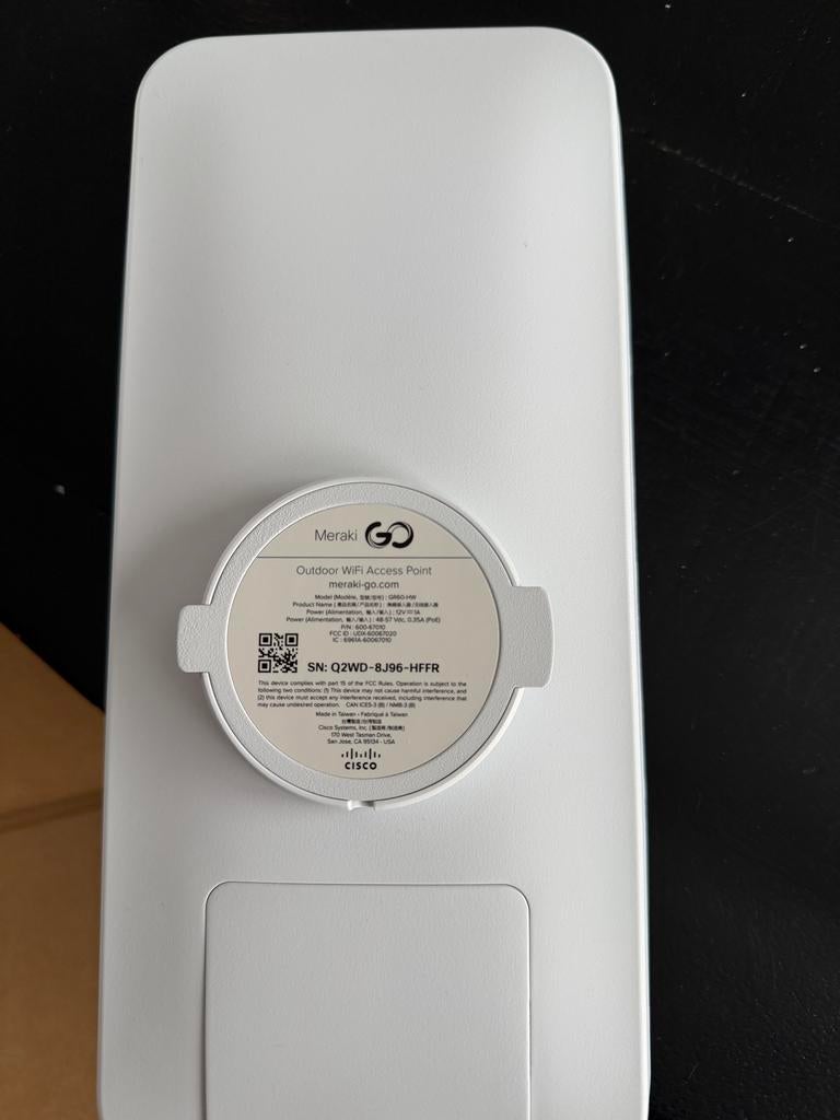 Cisco Meraki Go GR60 Outdoor WiFi Access Point, Computers en Software, Accesspoints, Ophalen of Verzenden, Nieuw, Cisco