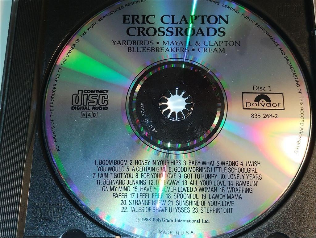 Eric Clapton - Crossroads Disc 1, Ophalen of Verzenden, Zo goed als nieuw