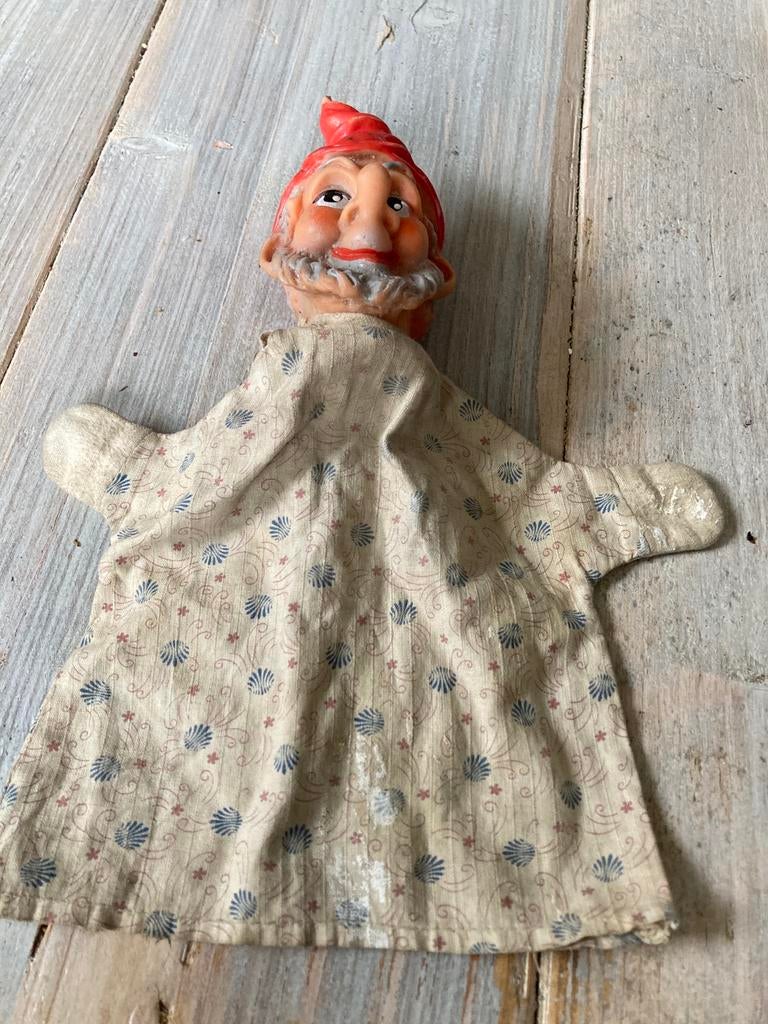 Heel oud handpopje kabouter, Ophalen of Verzenden