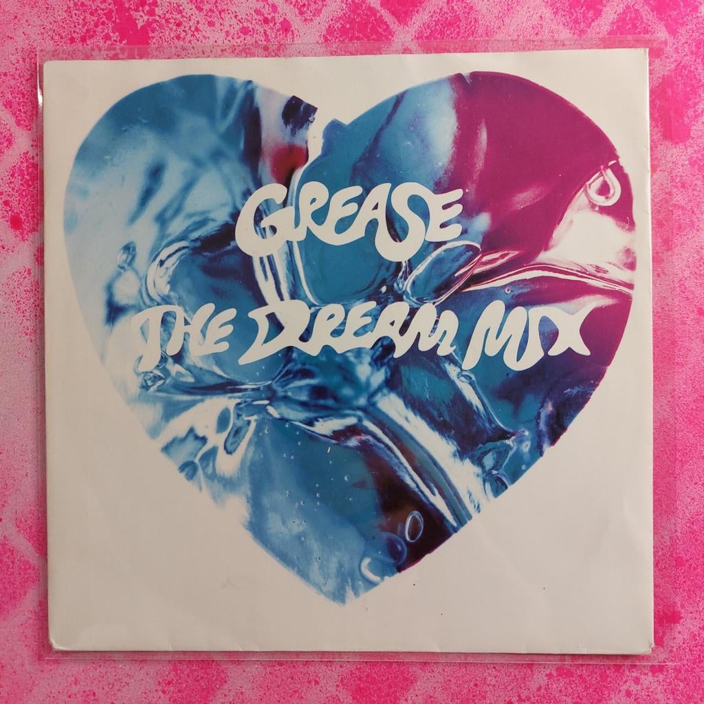 Grease The Dream Mix single.                         Star45, Gebruikt, 7 inch, Single, Ophalen of Verzenden