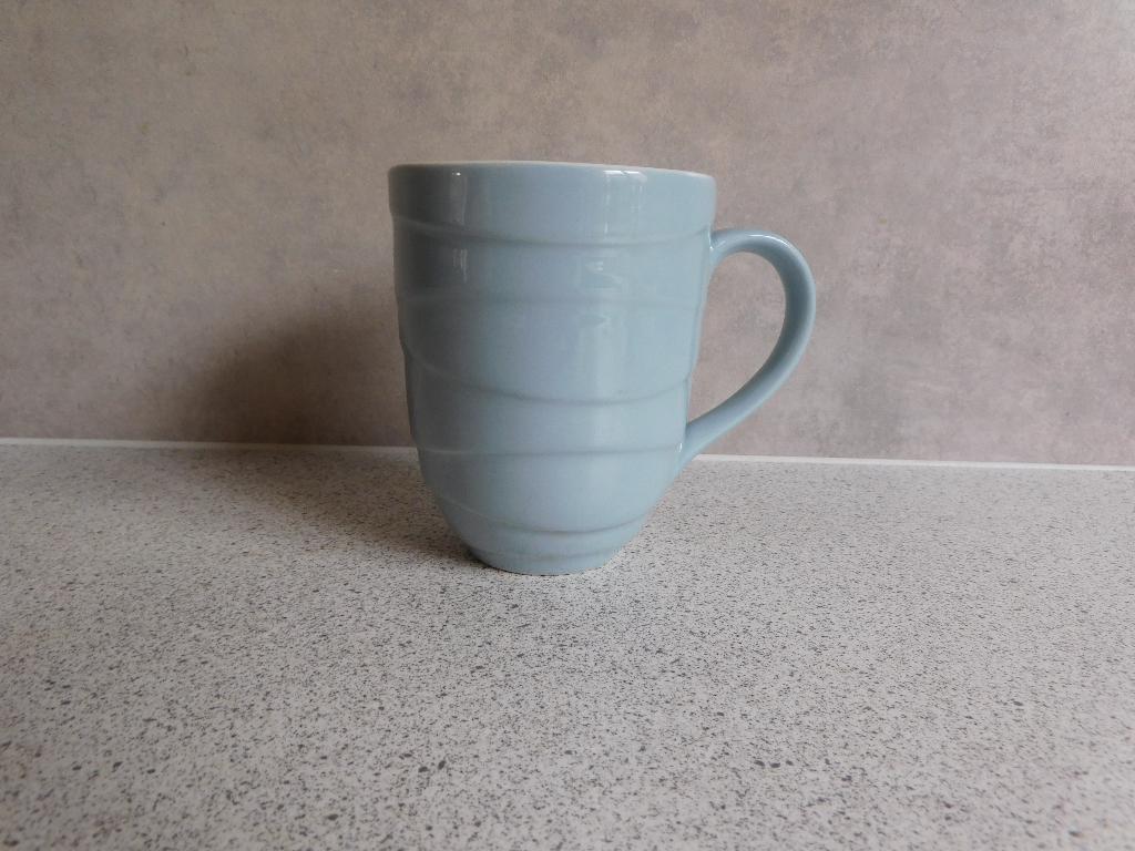 Mok 10x8 cm. Blauw Waves Jamie Oliver, Huis en Inrichting, Keuken | Servies, Ophalen of Verzenden, Zo goed als nieuw, Overige stijlen