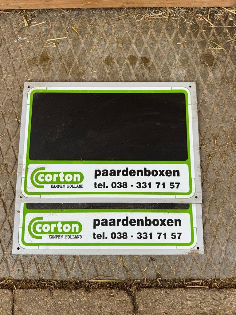 Stalplaten van Corton, Ophalen of Verzenden, Nieuw, Overige soorten