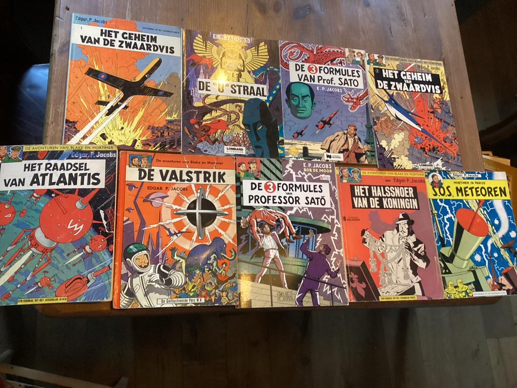 Collectie Stripboeken - Blake en Mortimer, Meerdere stripboeken, Ophalen of Verzenden, Gelezen
