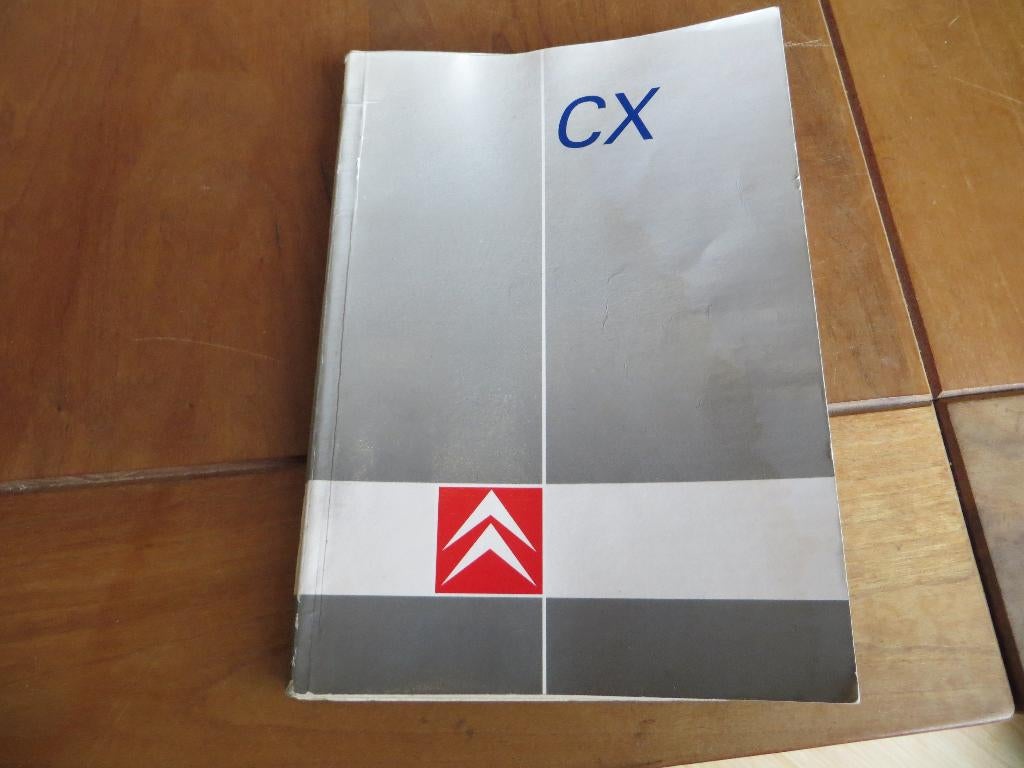 Instructieboek Citroen CX 20, CX 22, CX 25, GTi Turbo, Break, Auto diversen, Handleidingen en Instructieboekjes, Ophalen of Verzenden