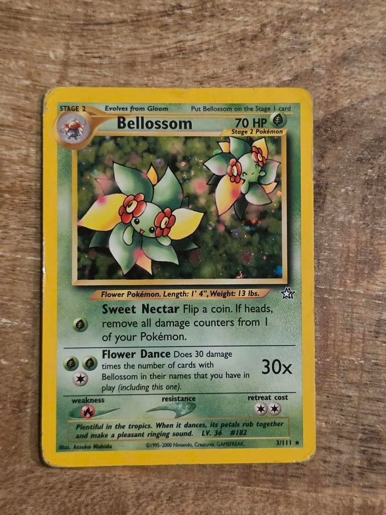Bellossom 3/111, Verzenden, Gebruikt, Losse kaart, Foil
