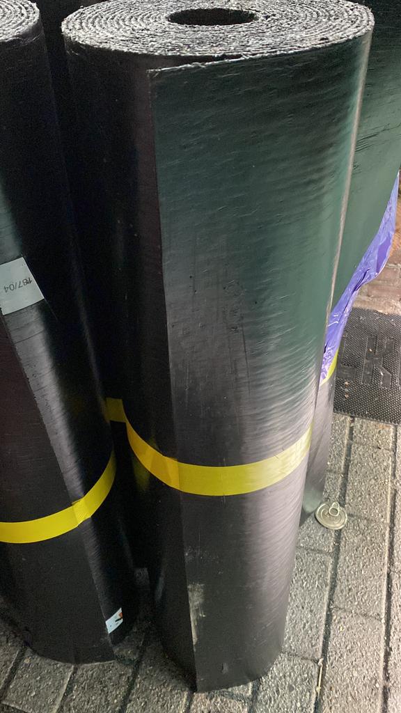 Dakleer, Overige materialen, Zwart, Ophalen of Verzenden, Zo goed als nieuw