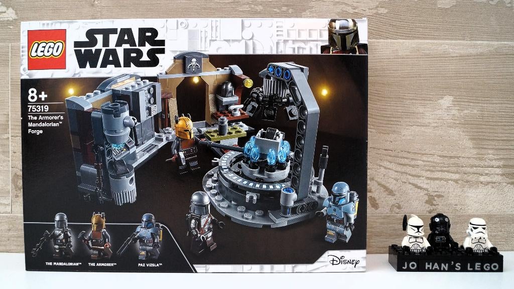 LEGO STAR WARS 75319 The armorer's Mandalorian forge, Ophalen of Verzenden, Nieuw, Complete set, Lego
