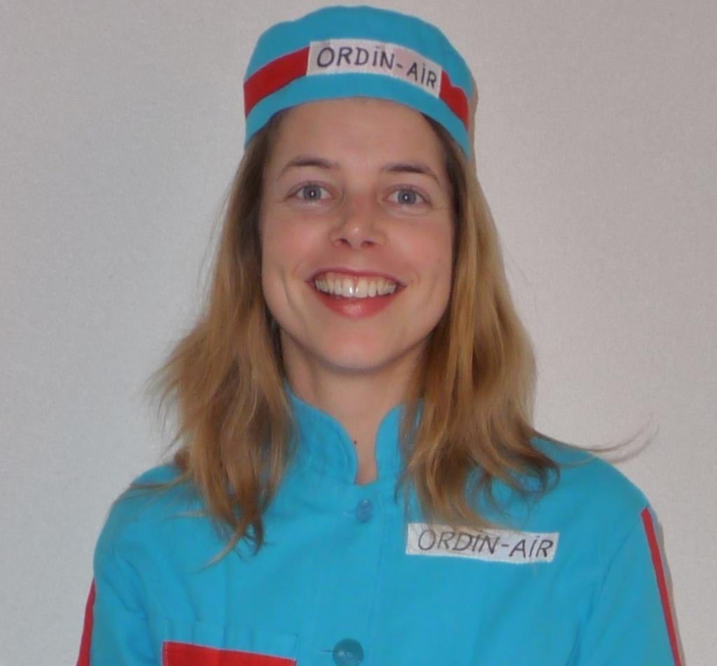 Stewardess, Ophalen of Verzenden, Gedragen, Maat 36 (S), Carnaval