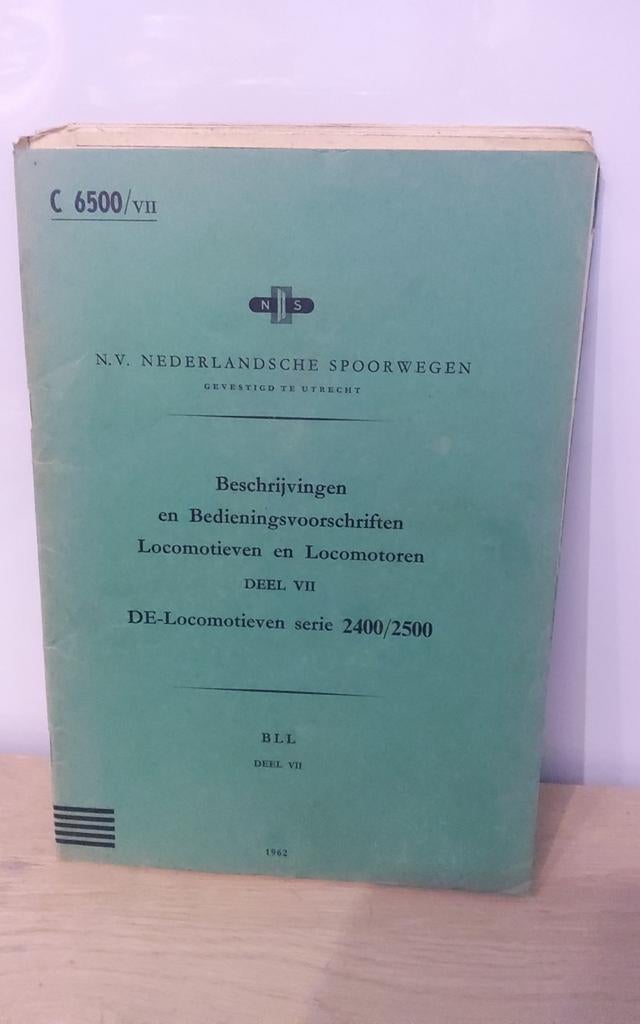 NS Locomotieven Serie 2400/2500 - Deel VII, Verzamelen, Ophalen of Verzenden