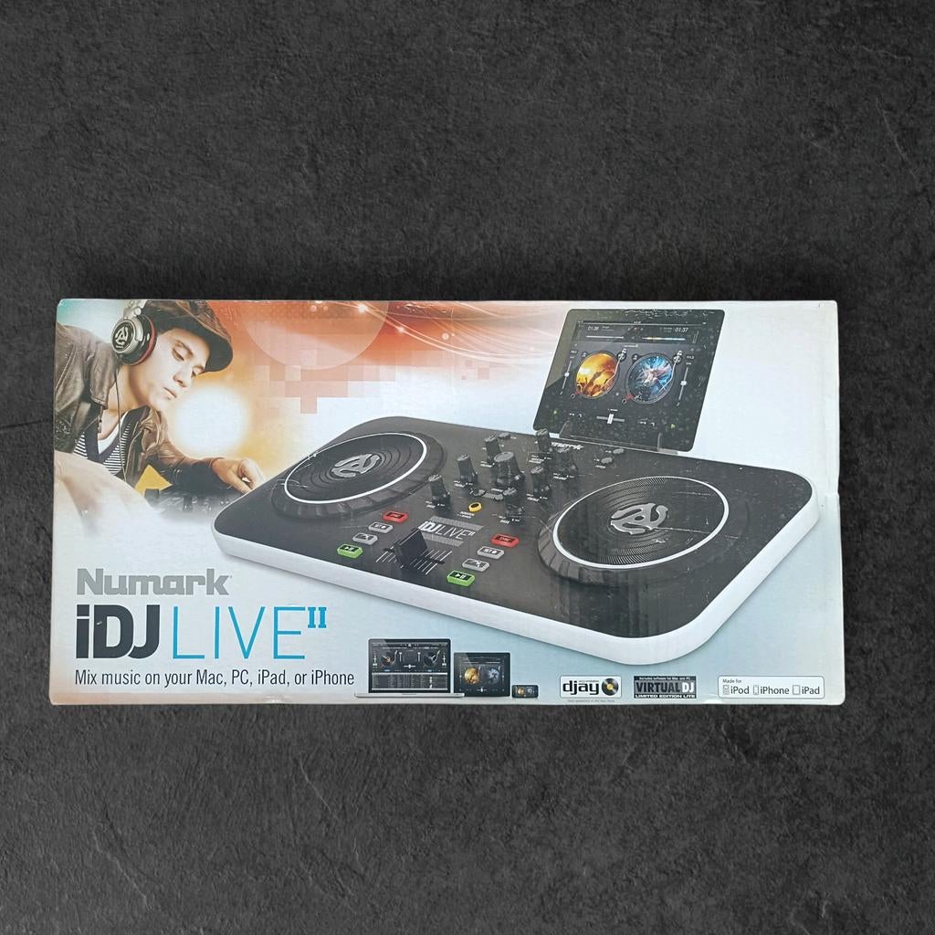 Numark iDJ live 2 -  zo goed als nieuw, Ophalen of Verzenden, Zo goed als nieuw, Dj-set, Numark