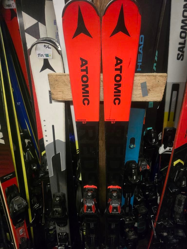 163cm ATOMIC REDSTER S7, 160 tot 180 cm, Ophalen of Verzenden, Zo goed als nieuw, Carve