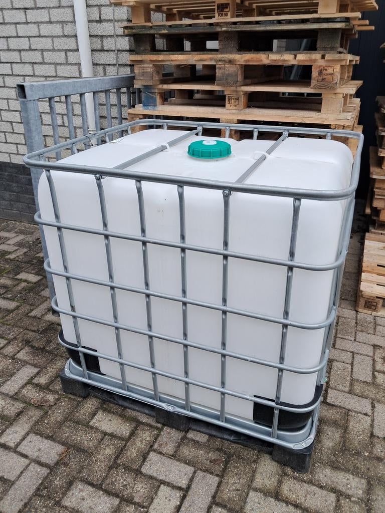 Opslagvat,  watertank,  vat , regenton 1000ltr, Ophalen, Kunststof, Met kraantje, 150 liter of meer