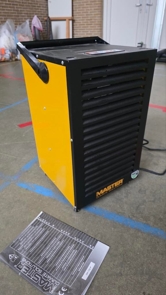 Bouwdroger / luchtontvochtiger - Master Climate Solutions, Ophalen of Verzenden, Zo goed als nieuw, Luchtontvochter