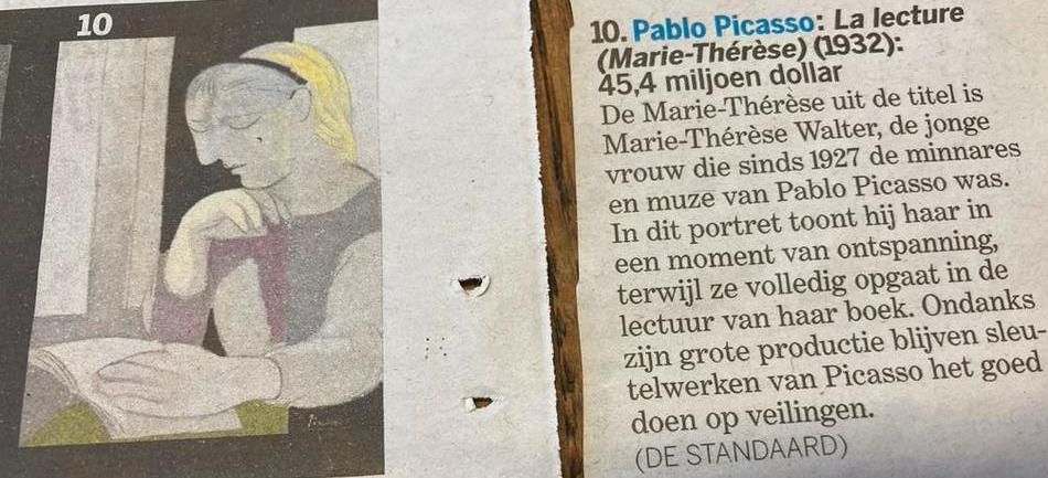 Picasso: La Lecture (Marie-Thérèse), Ophalen of Verzenden, Gelezen, Schilder- en Tekenkunst, Meerdere auteurs
