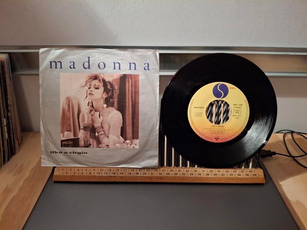 Madonna - Like a Virgin (88) 2 euro vaste prijs, Cd's en Dvd's, Vinyl Singles, 7 inch, Single, Ophalen of Verzenden, Zo goed als nieuw