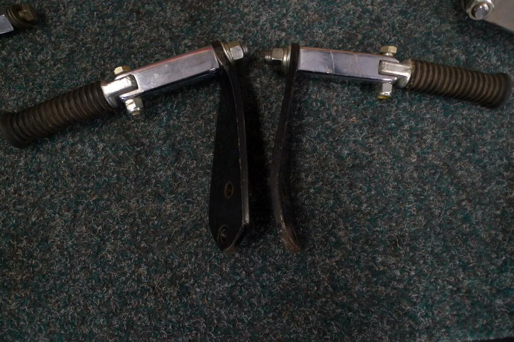 Highwaysteps Harley fxd steunen krom zwart, Motoren, Onderdelen | Harley-Davidson, Ophalen, Gebruikt