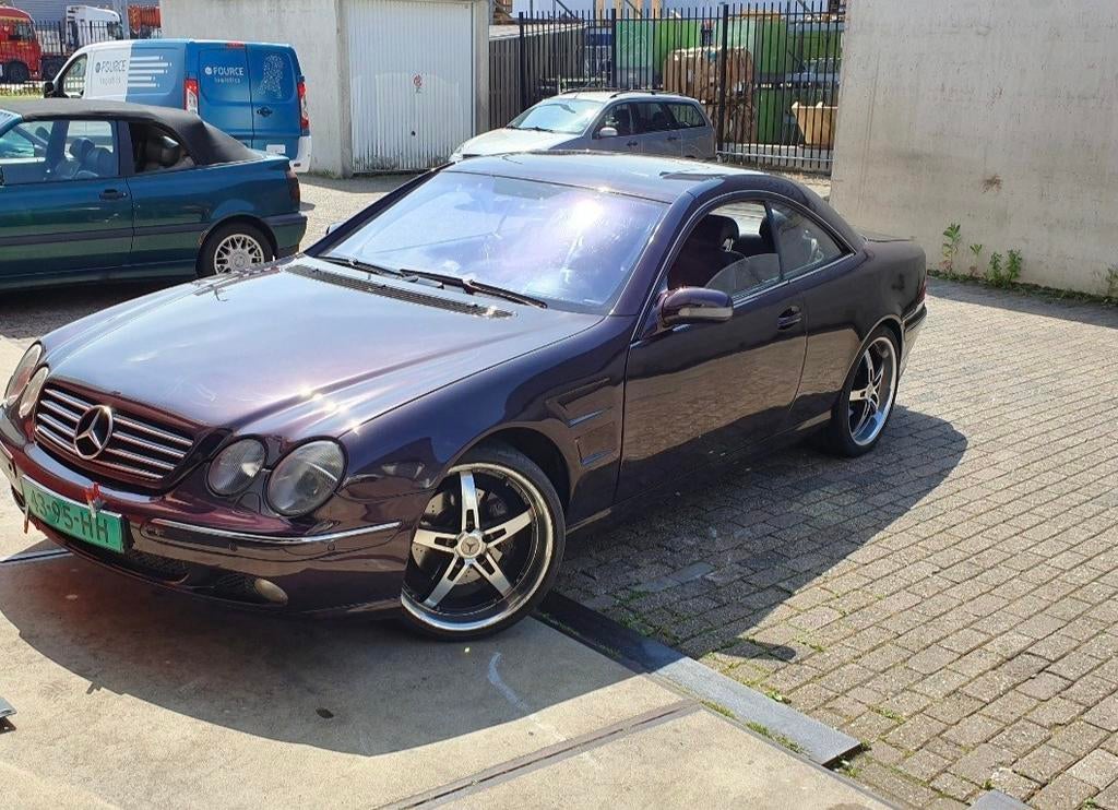 Mercedes-Benz CL 5.0 Cl500 Coupe AUT 2000 Zwart, Auto's, Automaat, Achterwielaandrijving, 8 cilinders, CL