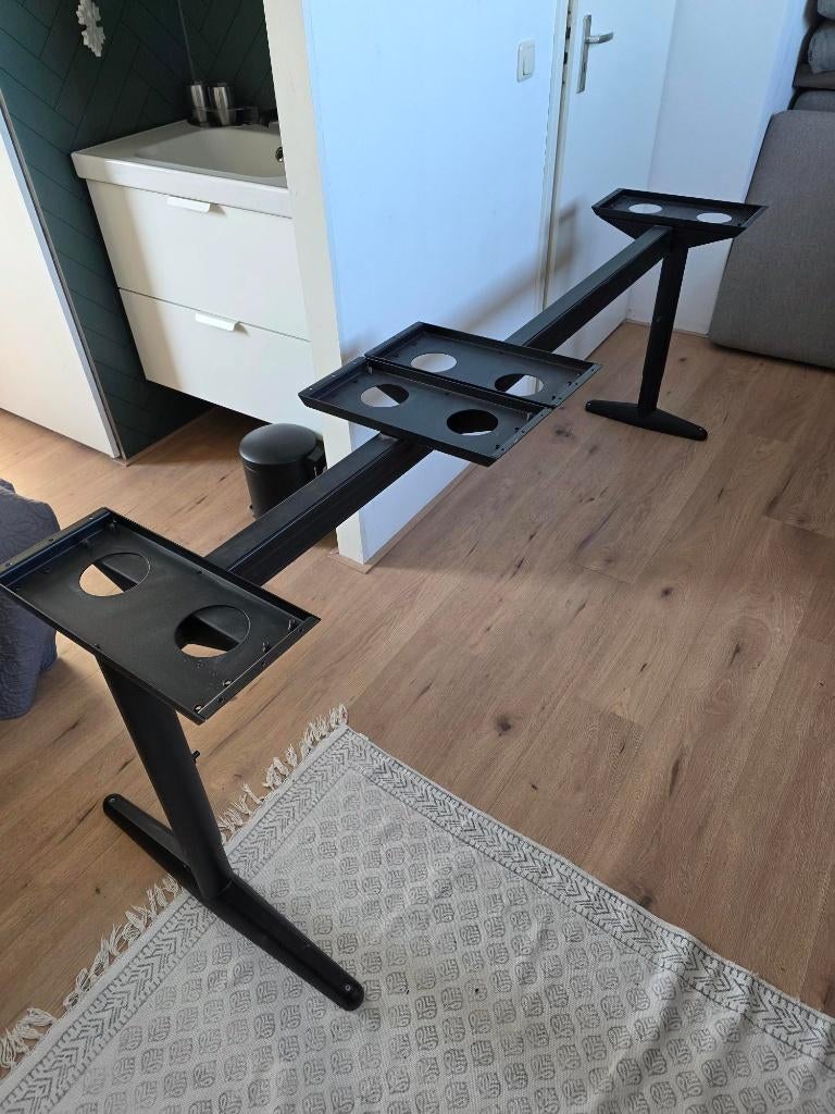 Bureau / buro onderstel / bureaublad, Huis en Inrichting, Bureaus, Ophalen, In hoogte verstelbaar, Gebruikt