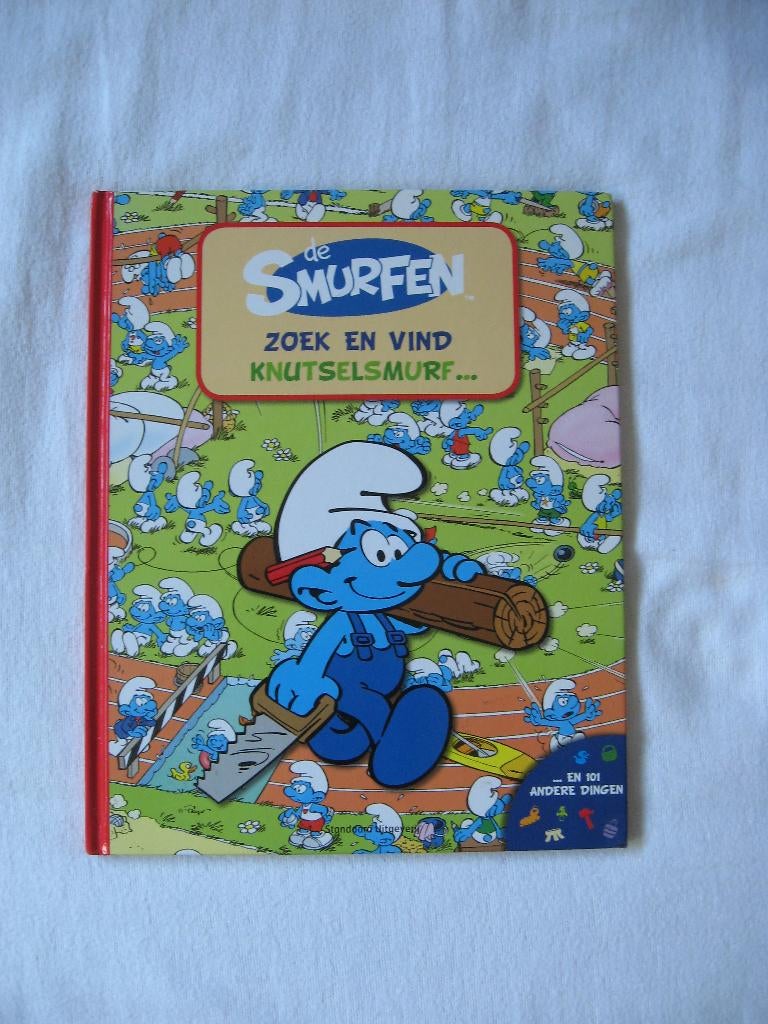 Smurfen, zoek en vind Knutselsmurf (een doe-boek), Ophalen of Verzenden, Zo goed als nieuw, Knutselsmurf, Overige typen