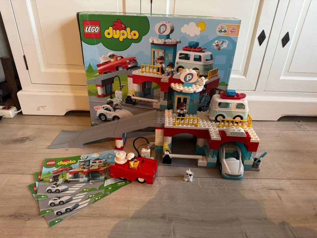 Duplo Autowasstraat, Kinderen en Baby's, Speelgoed | Duplo en Lego, Ophalen, Gebruikt, Complete set, Duplo