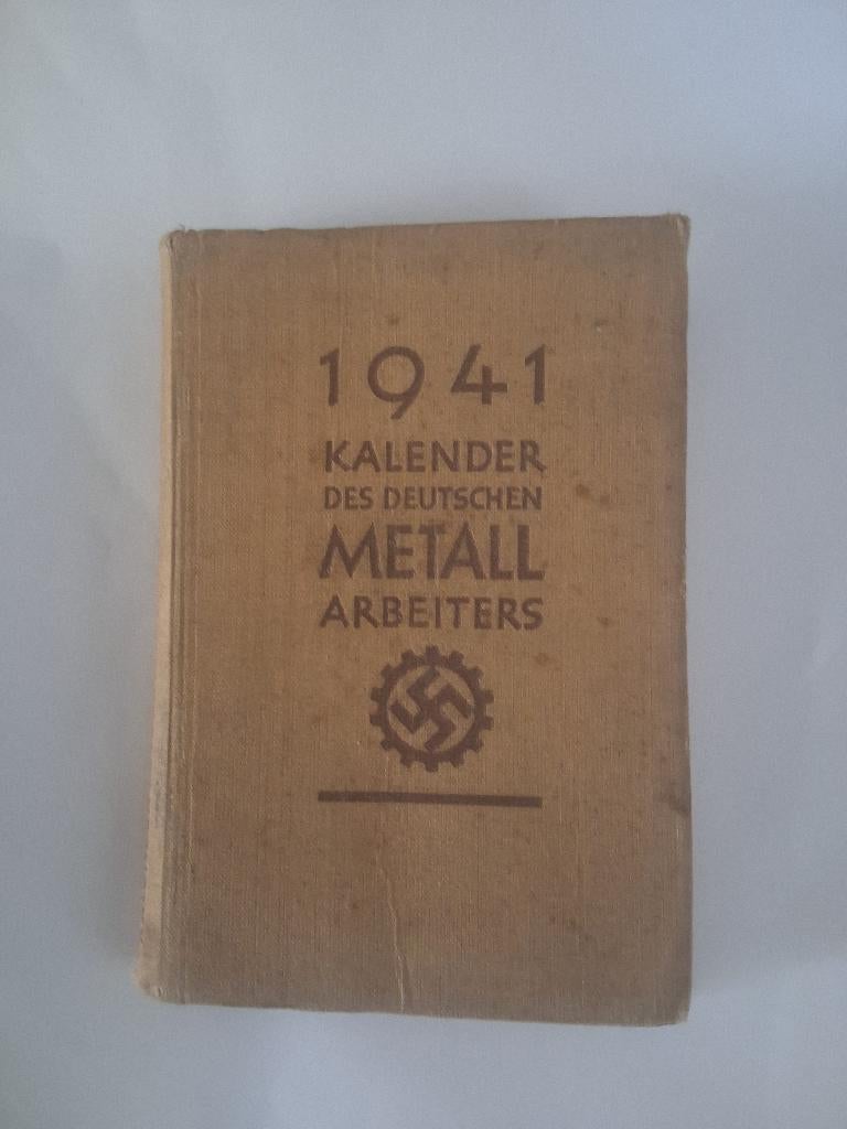 Kalender duitse metaal arbeiders, Ophalen of Verzenden, Overige soorten, Duitsland, Boek of Tijdschrift
