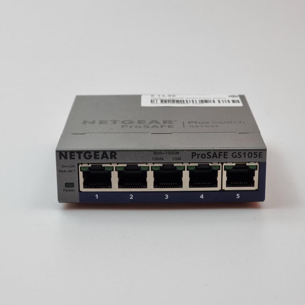 Netgear GS105E Netwerk Plus Switch | Nette Staat, Netgear, Zo goed als nieuw, Sales@netgear.com, 350 E. Plumeria Drive
San Jose, CA 95134
United States