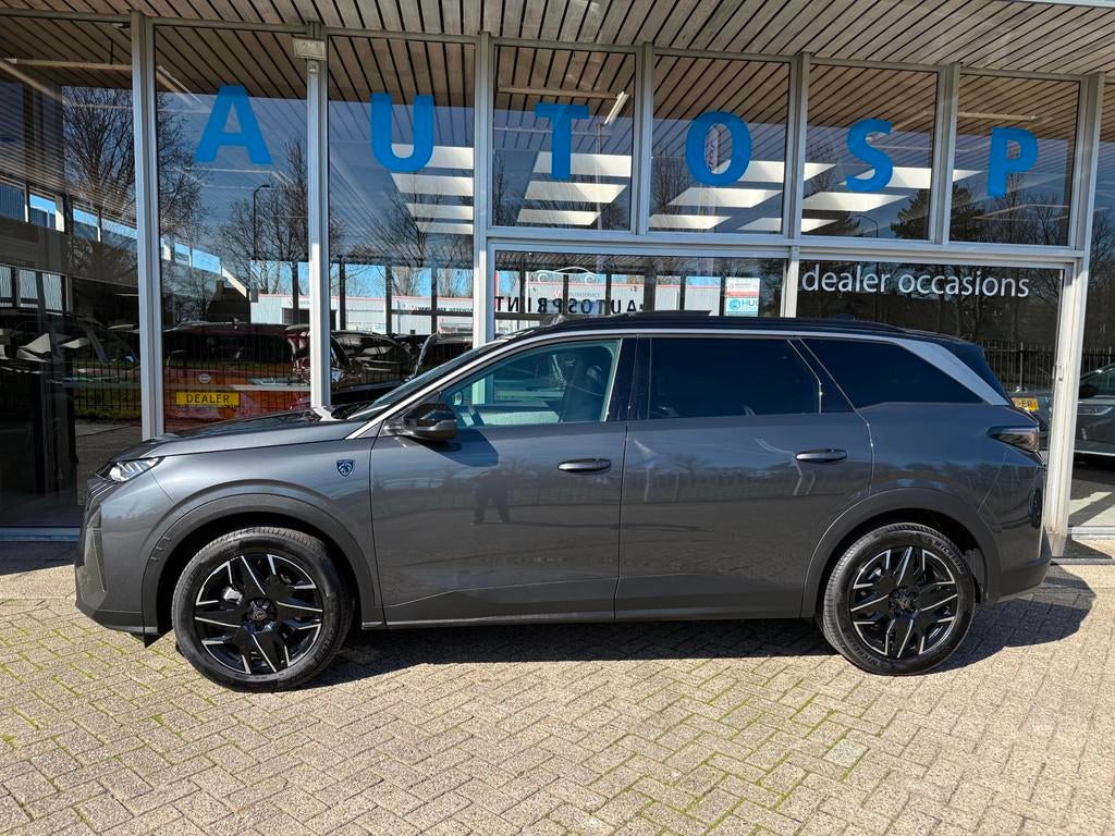 Peugeot 5008 1.2 Hybrid 145 GT 7p / PANO, CAMERA, NAVI,, 145 pk, Gebruikt, Zwart, Origineel Nederlands