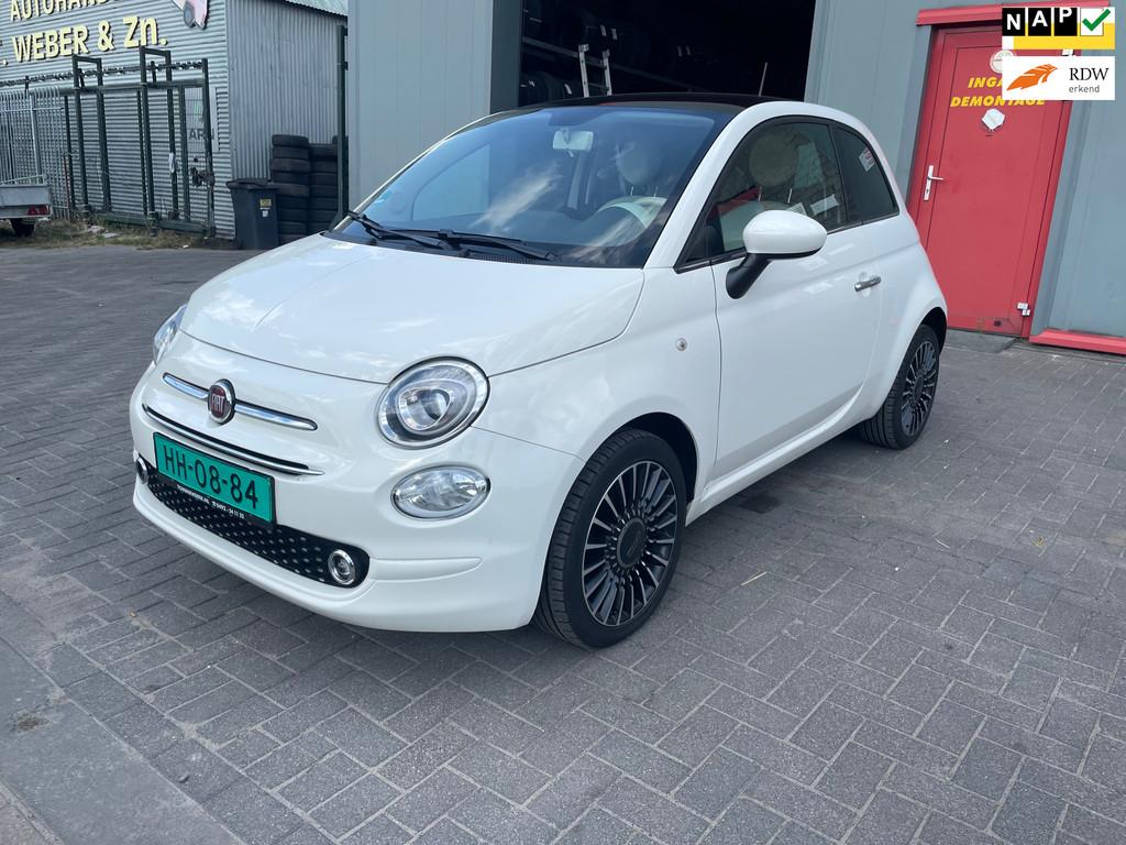 Fiat 500 1.2 Lounge, Auto's, Fiat, Bedrijf, Te koop, ABS, Airbags, Airconditioning, Bluetooth, Centrale vergrendeling, Cruise Control