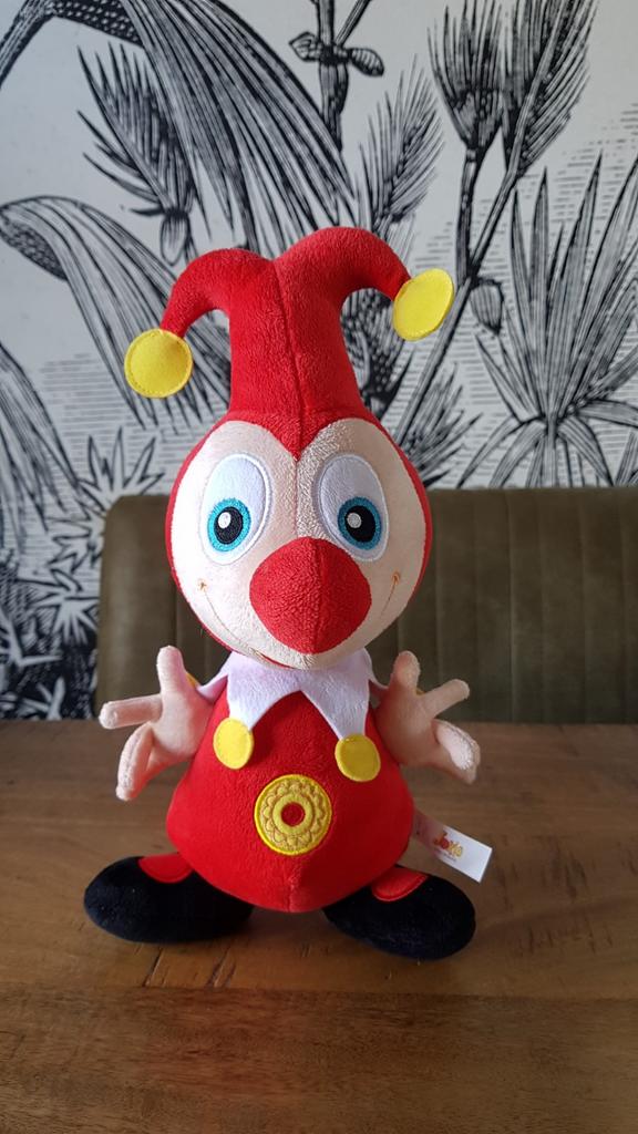 Jokie Efteling knuffel, Overige typen, Ophalen of Verzenden, Efteling, Rood