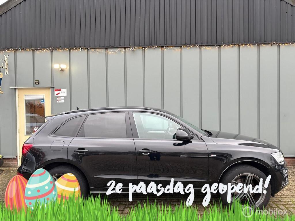 Audi Q5 2.0 TDI quattro Adrenalin Sport AUTOMAAT//CLIMA//NAV, Automaat, Euro 6, Zwart, Leder