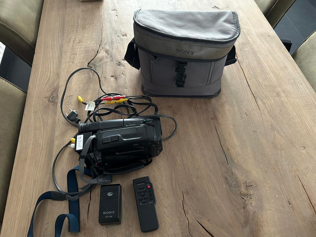 Sony camera, Mini dv, 20x of meer, Ophalen of Verzenden, Zo goed als nieuw