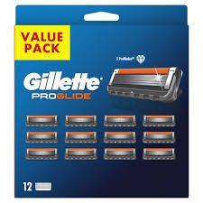 Gillette Proglide 12 stuks scheermesjes, Ophalen, Nieuw, Gehele gezicht