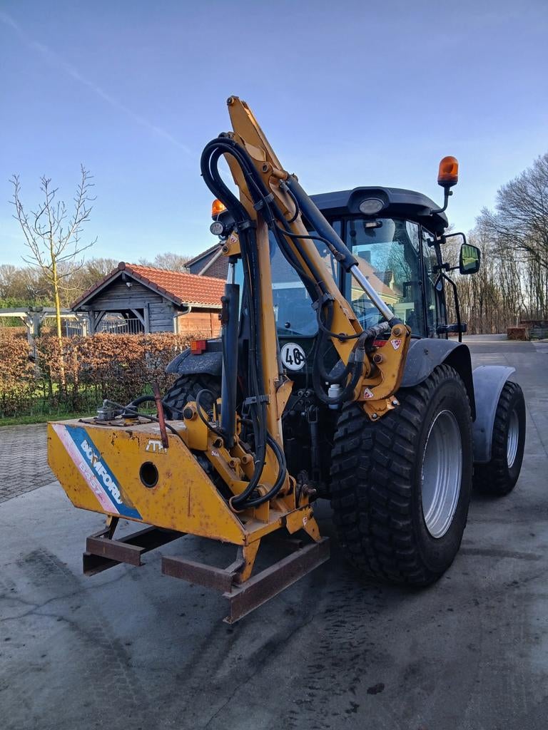 Armmaaier maaiarm zaaimachine, Ophalen