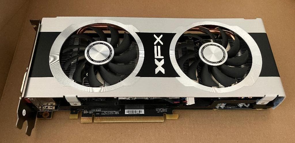 XFX hd7870 double dissipation, PCI-Express 3, Gebruikt, AMD, HDMI