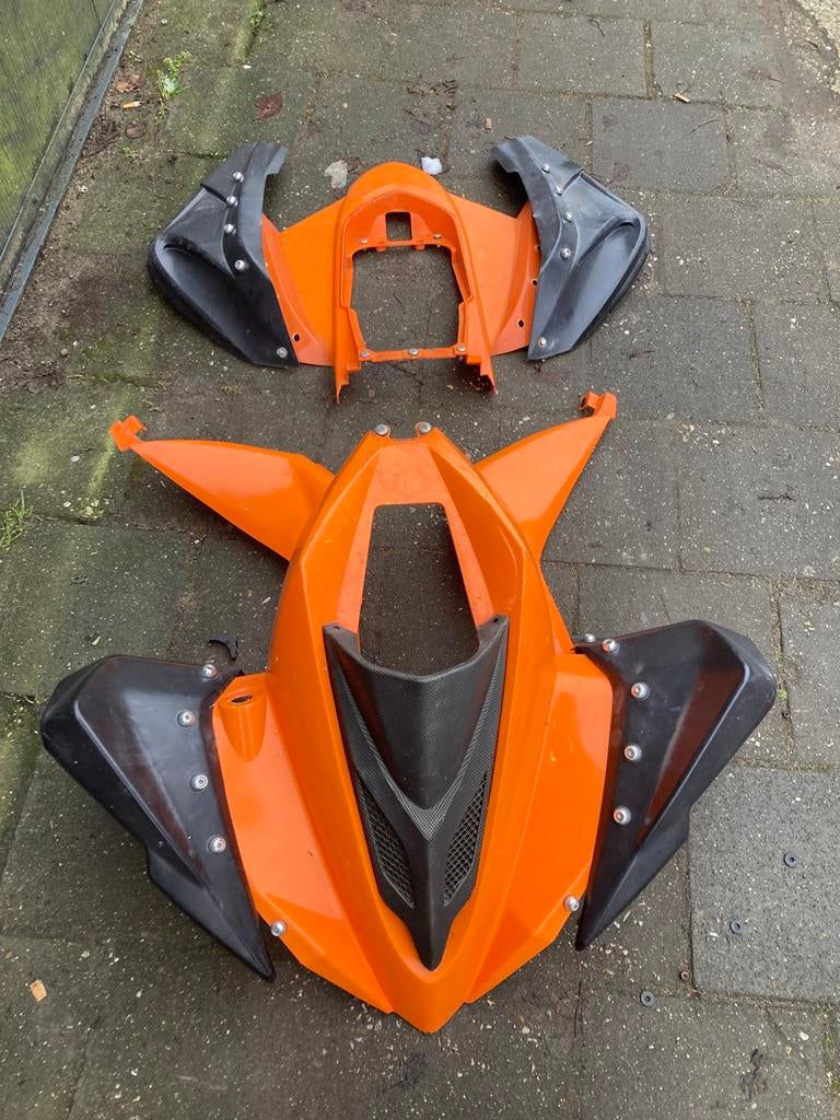Jingling 250 cc  kappenset, Ophalen