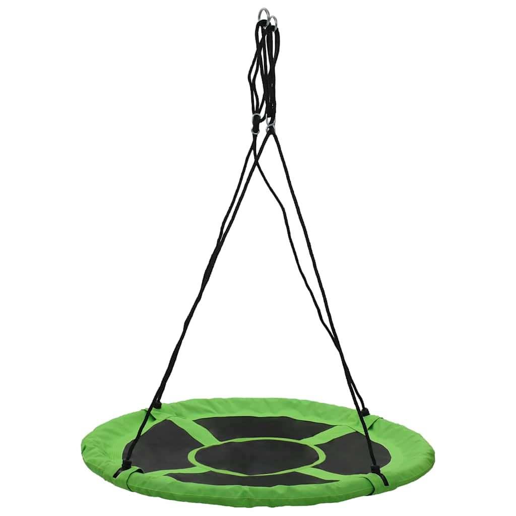Schommel swing nestschommel vogelnest groen 110 cm GRTS BZRG, Kinderen en Baby's, Speelgoed | Buiten | Speeltoestellen, Verzenden