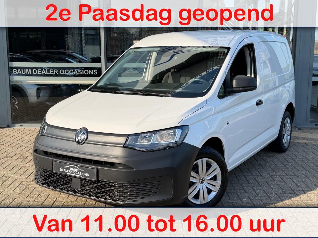 Volkswagen CADDY 2.0 TDI L1H1 BMT COMFORT AIRCO CARPLAY PDC, Volkswagen, Wit, Bedrijf, 2 stoelen