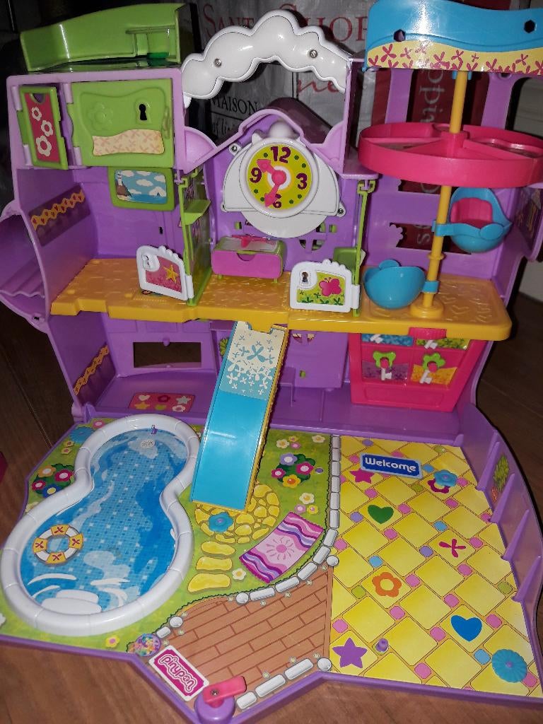 Piny pon hotel met zwembad, Ophalen of Verzenden, Gebruikt, Overige typen