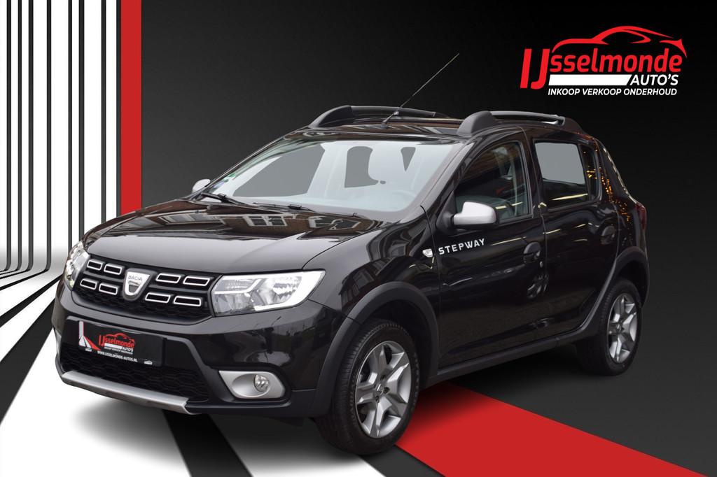 Dacia Sandero 0.9 TCe SL Stepway Navigatie Cruise PDC Airco, Voorwielaandrijving, 898 cc, Stof, Zwart