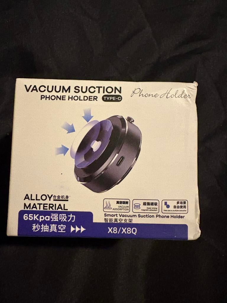 Nieuwe Telefoonhouder met Vacuüm Zuignap - Type-C, Ophalen of Verzenden, Nieuw, Auto